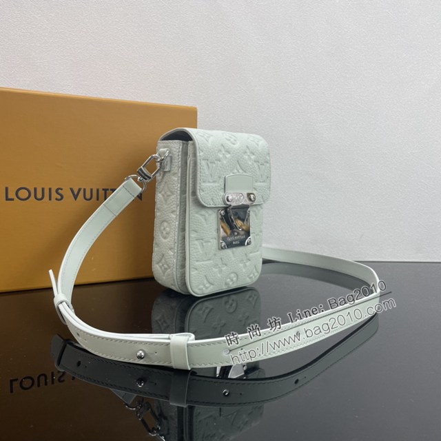Lv路易威登2023專櫃新款S Lock Vertical迷你手袋 LV老花單肩斜挎手機包 M81524 M82568 ydh5143